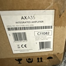 Cambridge Audio AXA35 Black Integrated Amplifier 35W Class AB 2ch RCA Remote