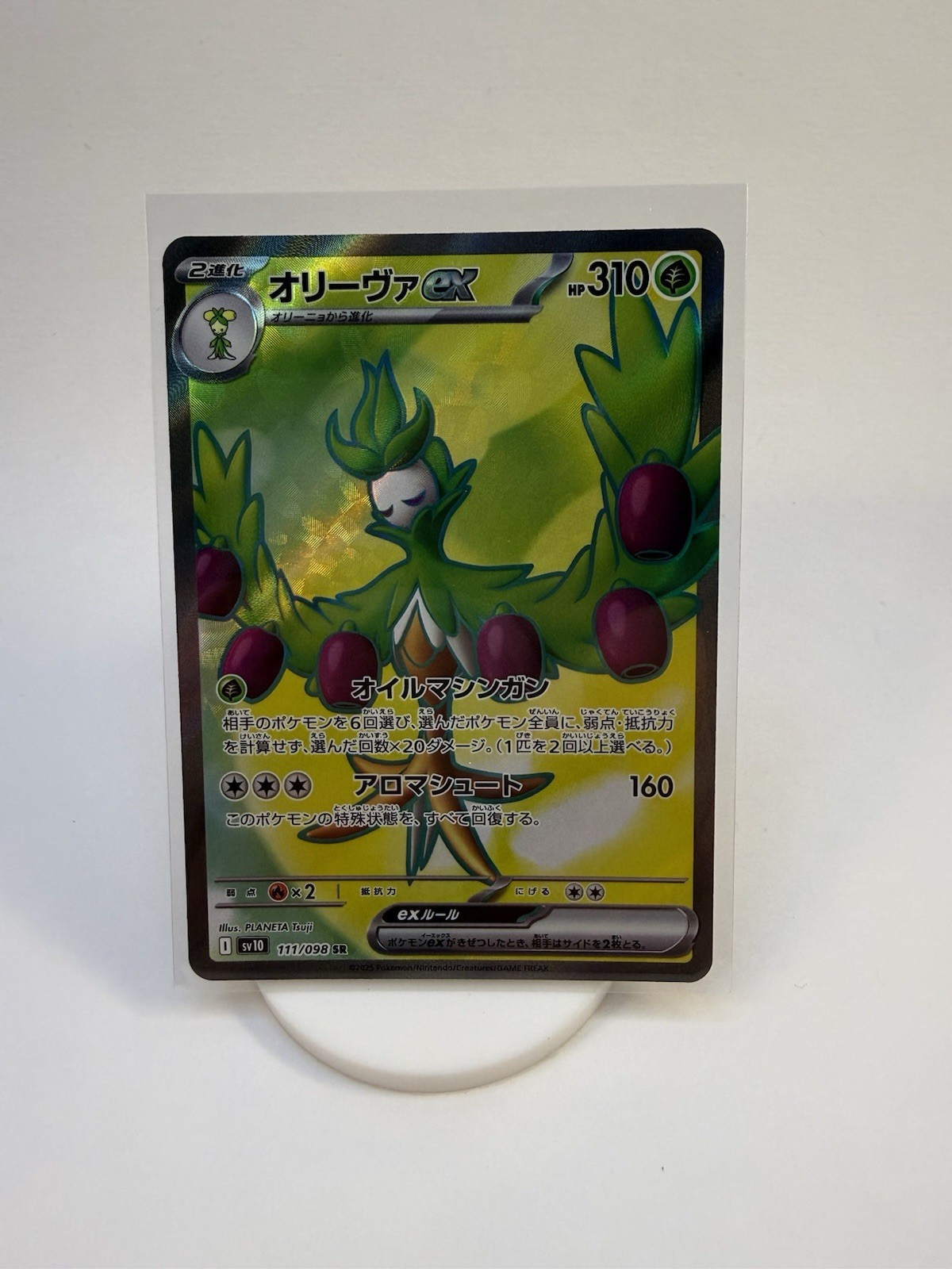 Arboliva ex Holofoil Super Rare SV10: The Glory of Team Rocket 111/098 NM