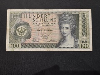 Austria 100 Schilling 1969 P 146
