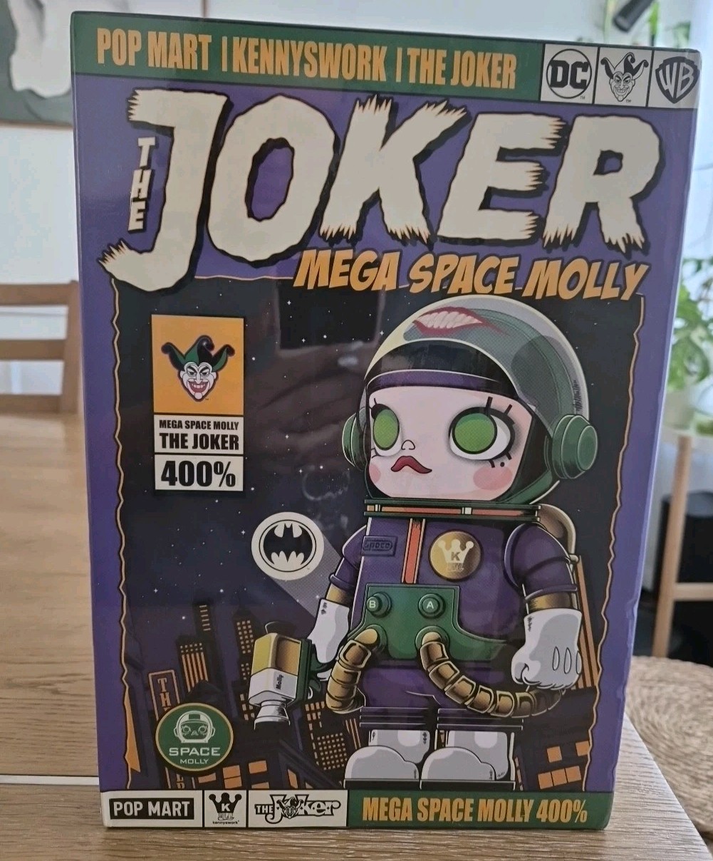 Mega Space Molly The Joker 400% SEALED Pop Mart