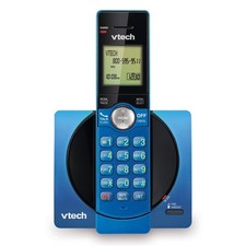 VTech CS6919-15 DECT 6.0 Cordless Phone with Caller ID, Blue