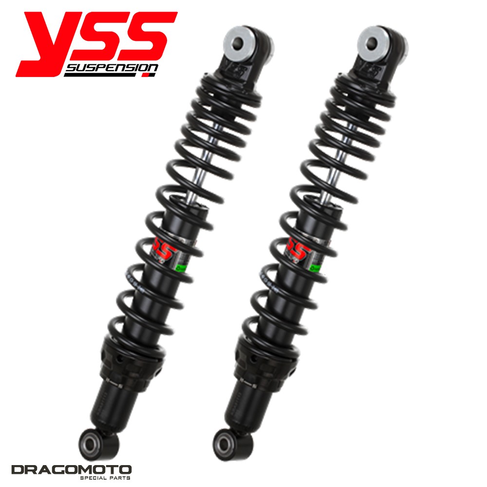 Amortisseur YSS arrière TB220-340P pour PIAGGIO Beverly 300 i.e. S 2014-2015 noir