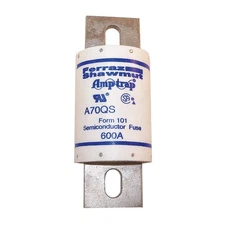 MERSEN A70QS600-4 Semiconductor Fuse,600A,A70QS,700VAC 6XPR6