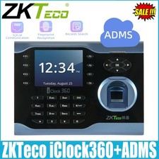 ZKTeco iclock360 ADMS TCP/IP Biometric 8000 Fingerprint Time Attendance Recorder