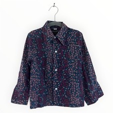 vintage vanderbilt long sleeve button up dress shirt youth size 5 USA made 60s