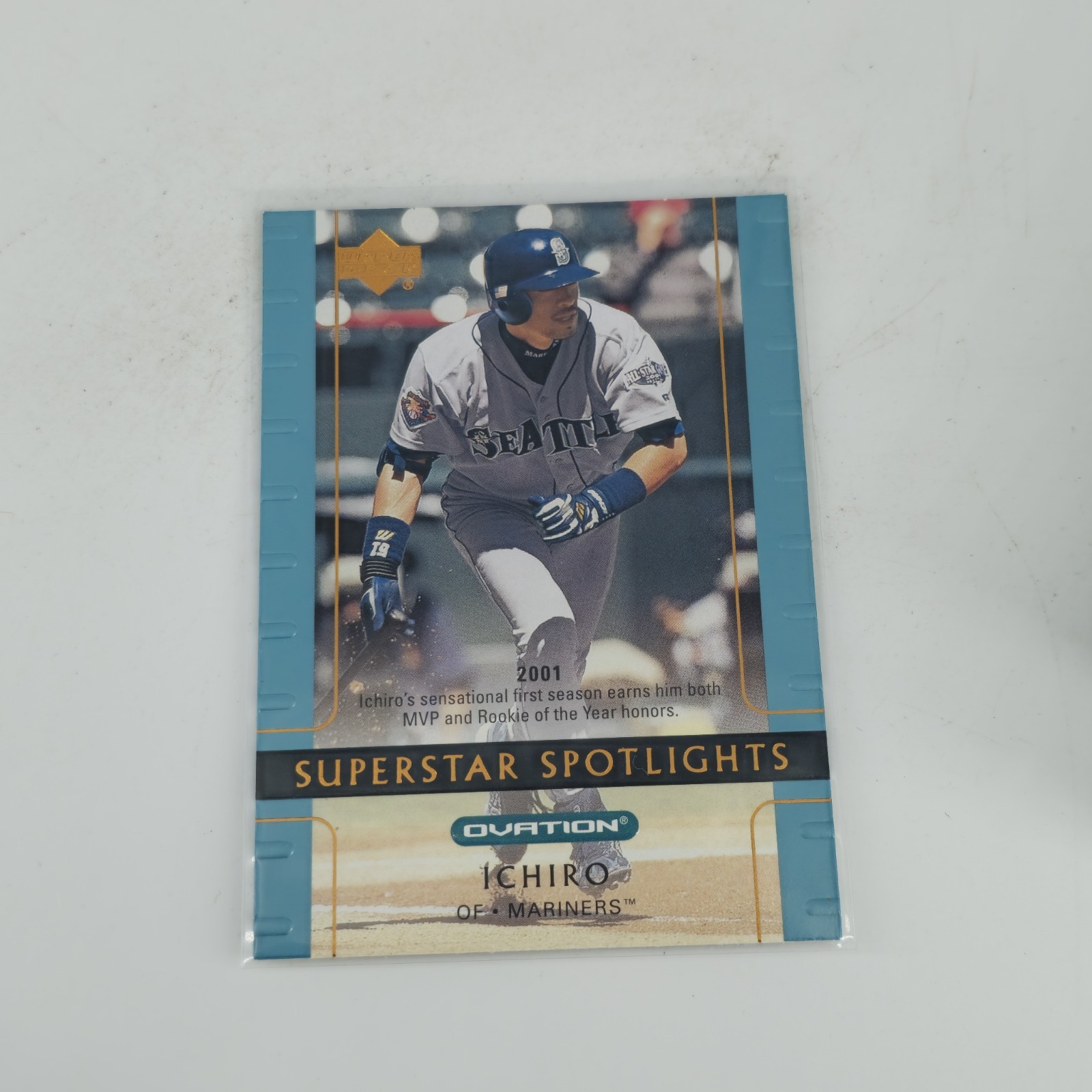 2002 Upper Deck Ovation #94 Ichiro Suzuki Superstar Spotlights  Seattle Mariners