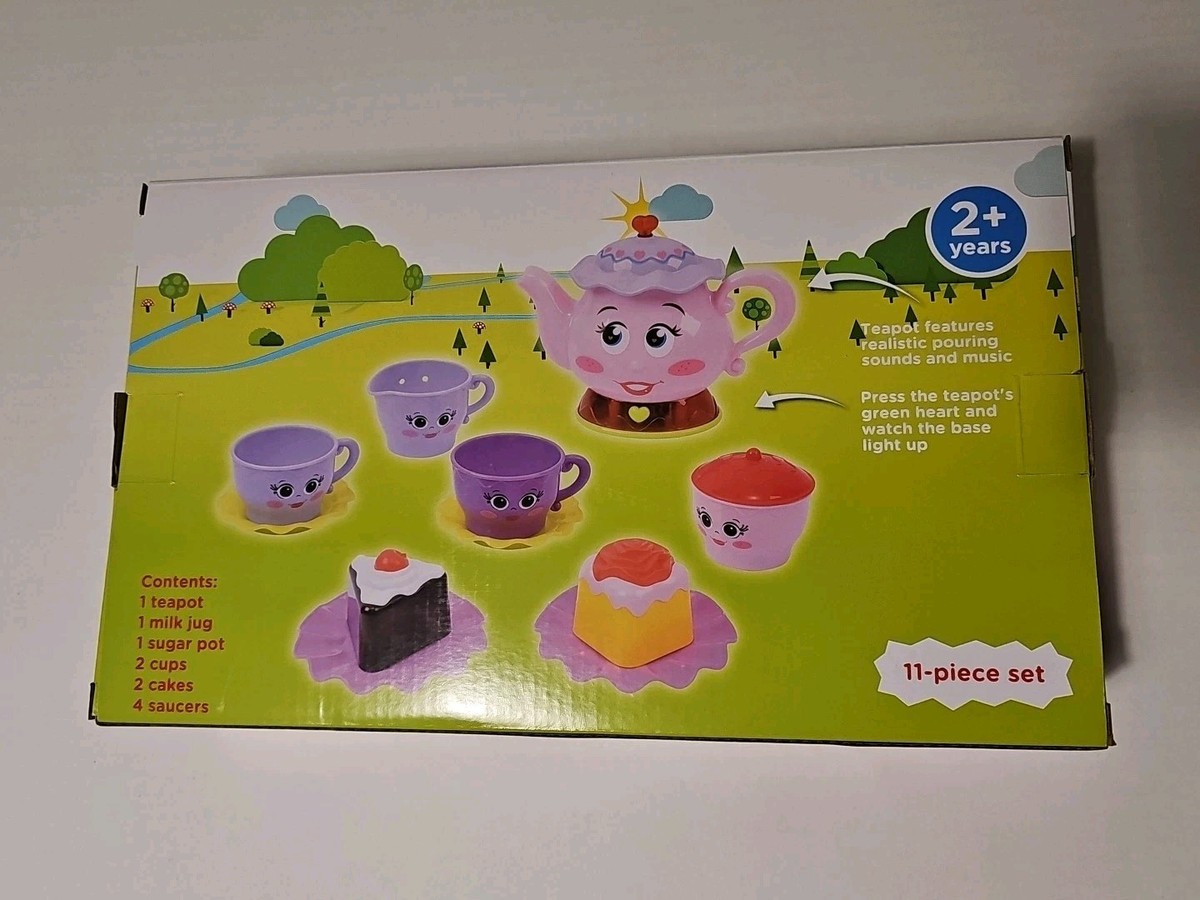 Chad Valley Pink Party Tea Set with Lights Sounds UK