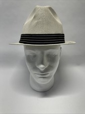 Gonzalez Medium White Fedora SGA Made In Mexico