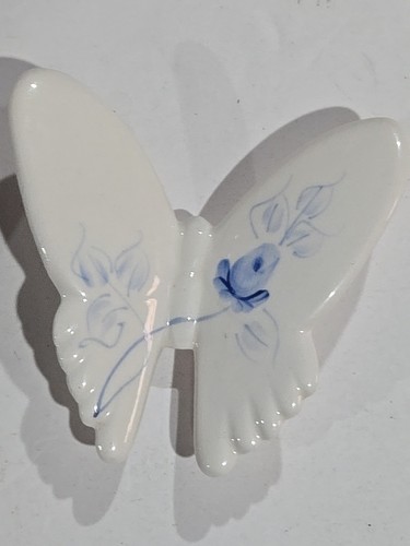Vintage Set of 3 Hand Painted Butterflies Ceramic Homco Lasting Products EUC - Picture 6 of 6