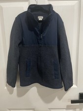 Crewcuts Navy Blue Full Zip Boys Sweater Jacket Size 6-7 Very Good Condition