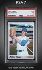 1970 Topps Baseball #712 Nolan Ryan PSA 7 NM Sharp New York Mets HOF Express