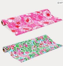 Lilly Pulitzer Christmas Wrapping Paper (2 Rolls) New - Sealed