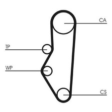 Continental Ctam Zahnriemensatz 083105 083116 0831Q7 | 297602