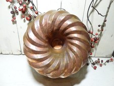 Backform,Gugelhupf,verzinnt,Kupfer,vintage,shabby,