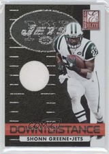 2011 Donruss Elite Down and Distance Materials 109/299 Shonn Greene #42 0c2