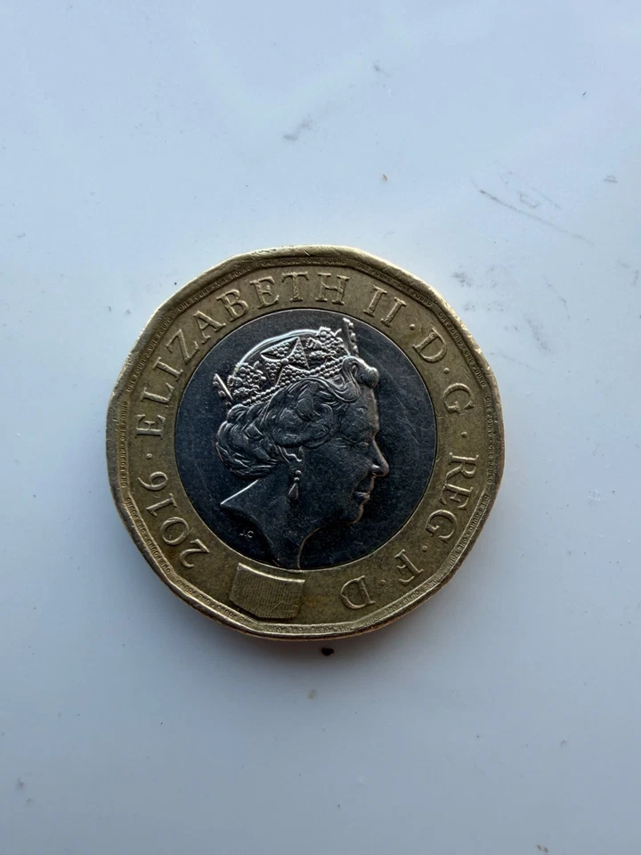 1 pound 2016 guter Zustand perfekte Ergänzung für eine Sammlung - Bild 1 von 2