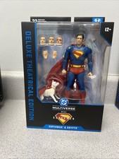 DC Multiverse Deluxe Theatrical Superman & Krypto 7 Figure McFarlane 2025 New