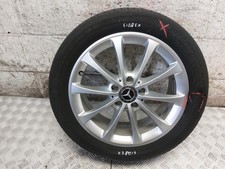 MERCEDES BENZ A CLASS W177 17" WHEEL WITH DAMAGED TYRE 205/55/R17 A1774010300