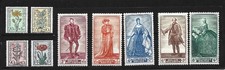 BELGIQUE  1 Série complète 814/822 neuve X  TB voir descriptif