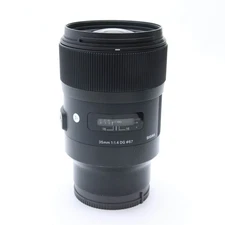 Sigma 35mm F/1.4 DG HSM Lens for Sony E mount, camera not incl.