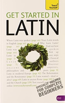 GET STARTED IN LATIN: A TEACH YOURSELF GUIDE (TEACH By Gda Sharpley *Excellent*