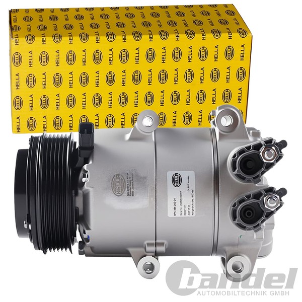 Hella Klimakompressor 7VS16IC Passend FüR Ford B-MAX Fiesta Focus | 8FK 366-image