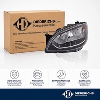 Hauptscheinwerfer Links Diederichs 7851181 FÜR Skoda Frontscheinwerfer