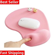 Office Mousepad with Gel Wrist Support - Ergonomic Gaming Desktop Mouse Pad W...