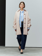Sand Oversize  Cape Coat Trench Size XL BNWT RRP £68