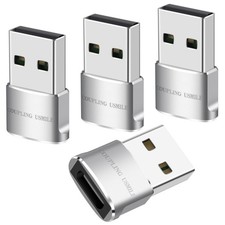 Usb To Usb C Adapter 4 Packsusb To Type C Super Fast Charging/transfer And Otg F