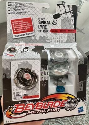 Spiral Lyre Bayblade Metal Fury / Neu OVP In Top Condition! Hasbro Beyblade