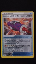 158/203 Single Strike Scroll of the Fanged Dragon REV HOLO Pokemon Evolving Skie