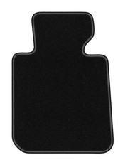 Fahrermatte Velours f�r BMW 1 E81 2004-2011 Schr�gheck 1-tlg Schwarz BASIC
