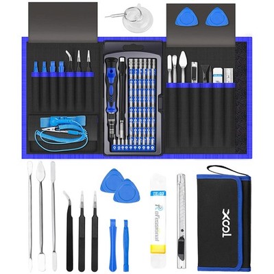XOOL 82 in 1 Precision Screwdriver Set, Magnetic 82 1, Silver&green176 
