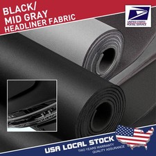 New Automotive flat knit Headliner Fabric with Foam Backing Car DIY Replacement