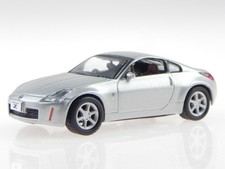 Nissan Fairlady Z Coupe Z33 2002 silver diecast model car 6005s Kyosho 1:64