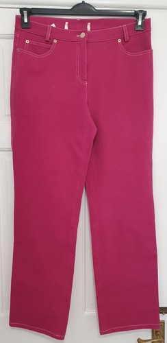 Size 16 Pink Straight L30" Long Leg Jeans !