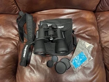 Celestron Cometron 7x50 Beginner Astronomy Binoculars, Carrying Bag, lens covers