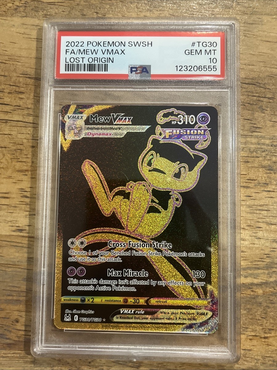 GRADED PSA 10 2022 Pokemon SWSH FA/Mew VMax Lost Origin #TG30 | eBay
