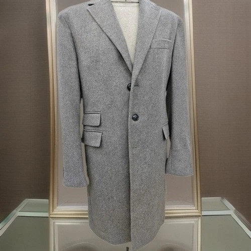 Boggi Milano Men's Coat Size 56 100% Virgin Wool Vitale Barberis Canonico - product listing photo