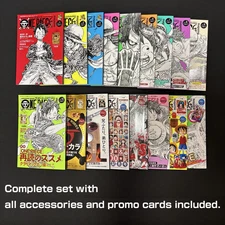 ONE PIECE magazine Vol. 1-17 Set include Wanted Poster w/PROMO Card Japanese