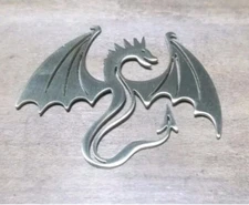 Dragon Inlay muzzleloader black powder Hawken rifle Pistol musket Trade Jewelry