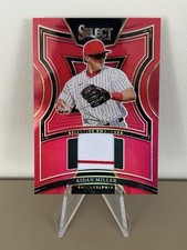 2025 Select Panini Selective Swatches Red /99 Aidan Miller #SS-AM Phillies Relic