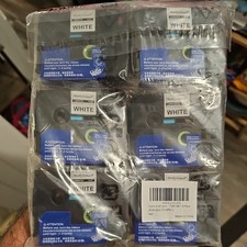 MD-AZe231-6 12mm 0.47" WHITE Label Tape for Brother P Touch Label Maker - 6 Pk