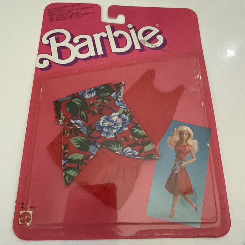 Vintage 1987 Barbie Pretty Choices Fashions Outfit #4119 Mattel Sealed New