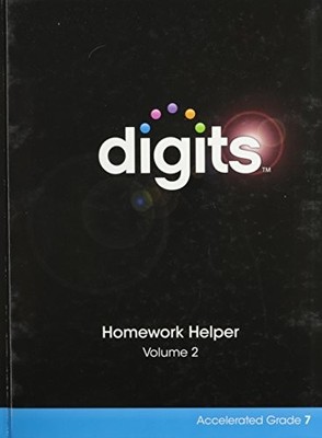 DIGITS HOMEWORK HELPER ACCELERATED GRADE 7 VOLUME 2 By Prentice Hall - Hardcover