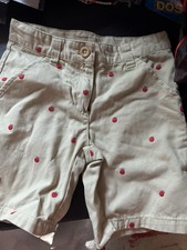 LN GYMBOREE APPLE SHORTS SZ.5