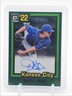 DANIEL LYNCH 2022 DONRUSS OPTIC RETRO 1981 GREEN STARS AUTO /50 Q4697