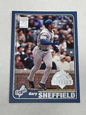 2001 Topps Opening Day Baseball #47 - Gary Sheffield - Los Angeles Dodgers