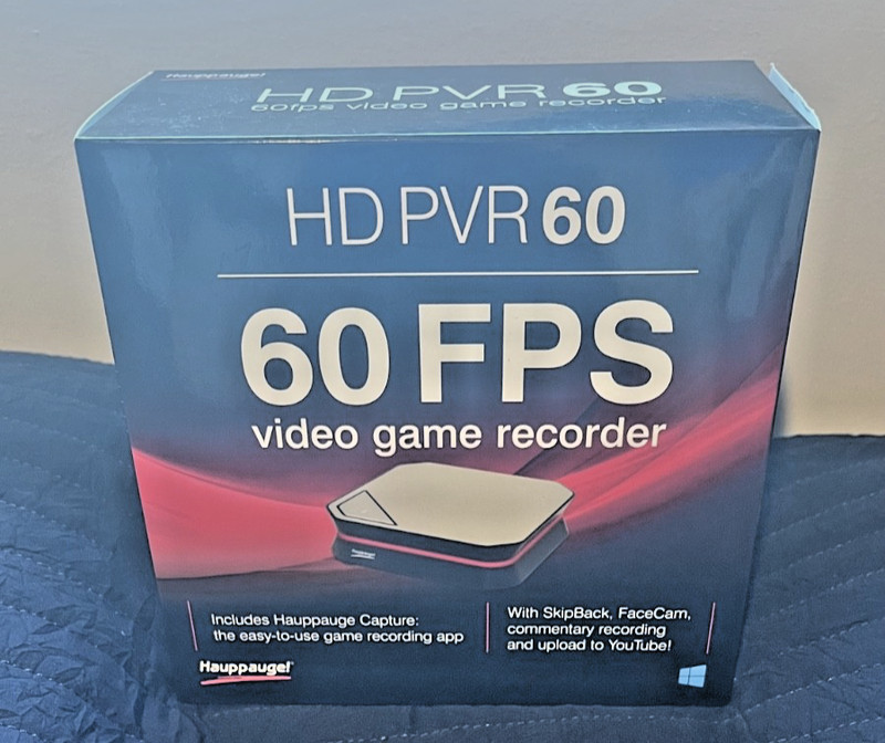 Hauppauge HD PVR 60 Video Game Recorder/Capture Card